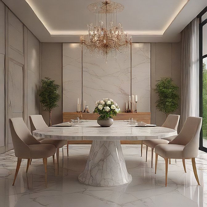 4-seater premium dining table