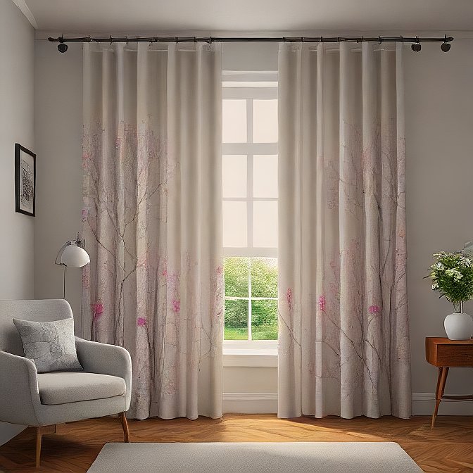 Sheer curtains