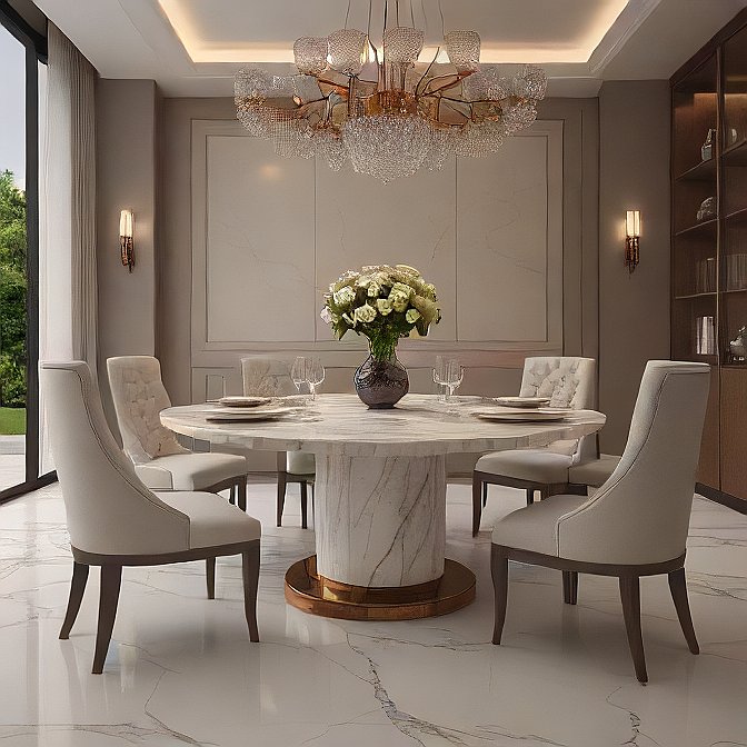 Dining table set, 4 seater