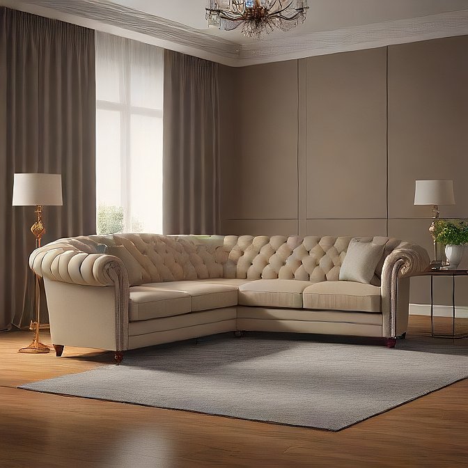 Premium leather sofa