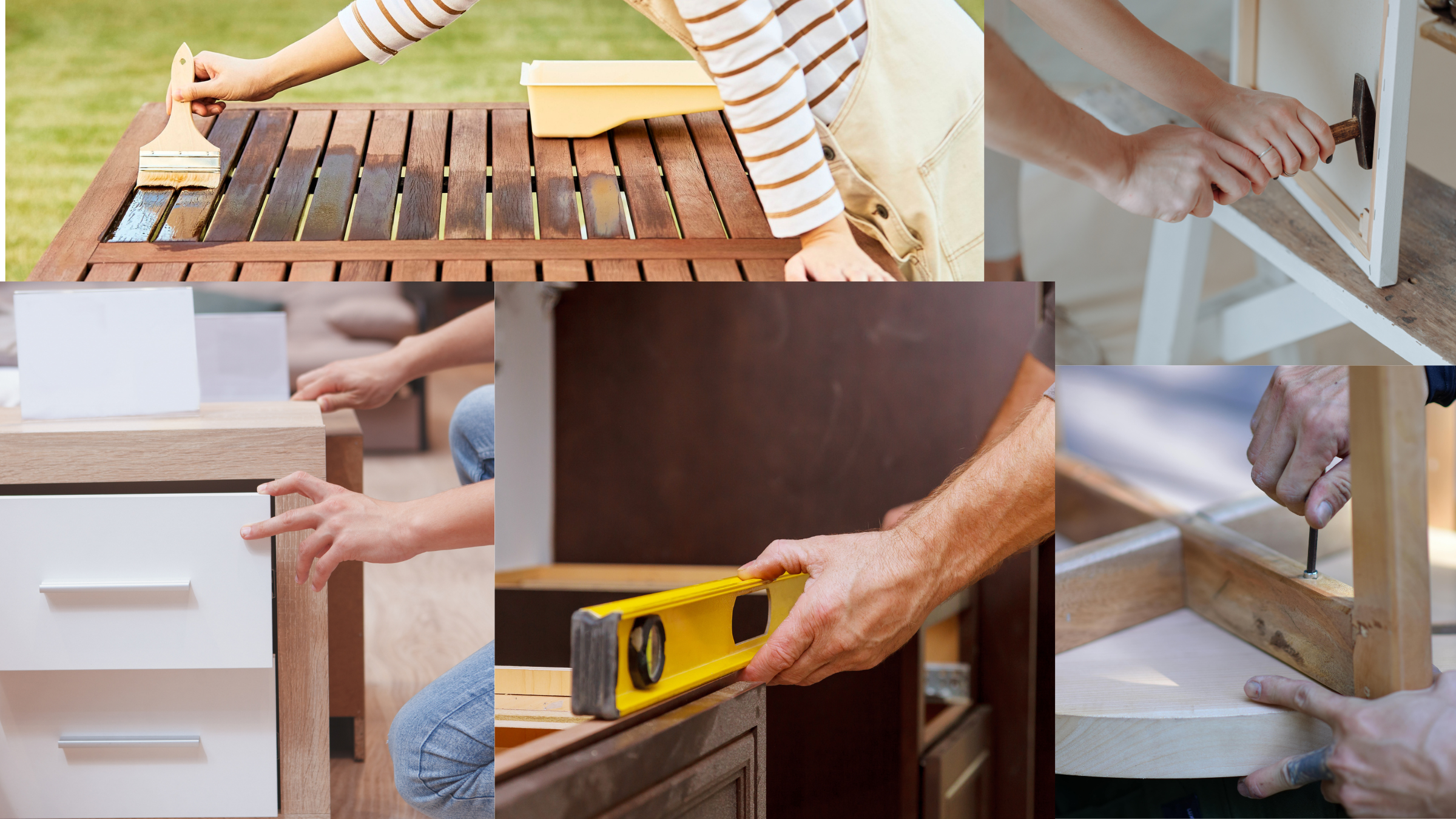 Workshop making custom furniture
